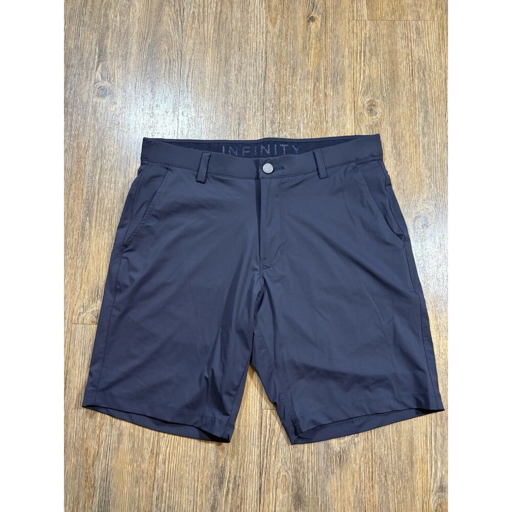 Infinity Linear Flex Performance Golf Shorts Black Nylon Men’s Size 30